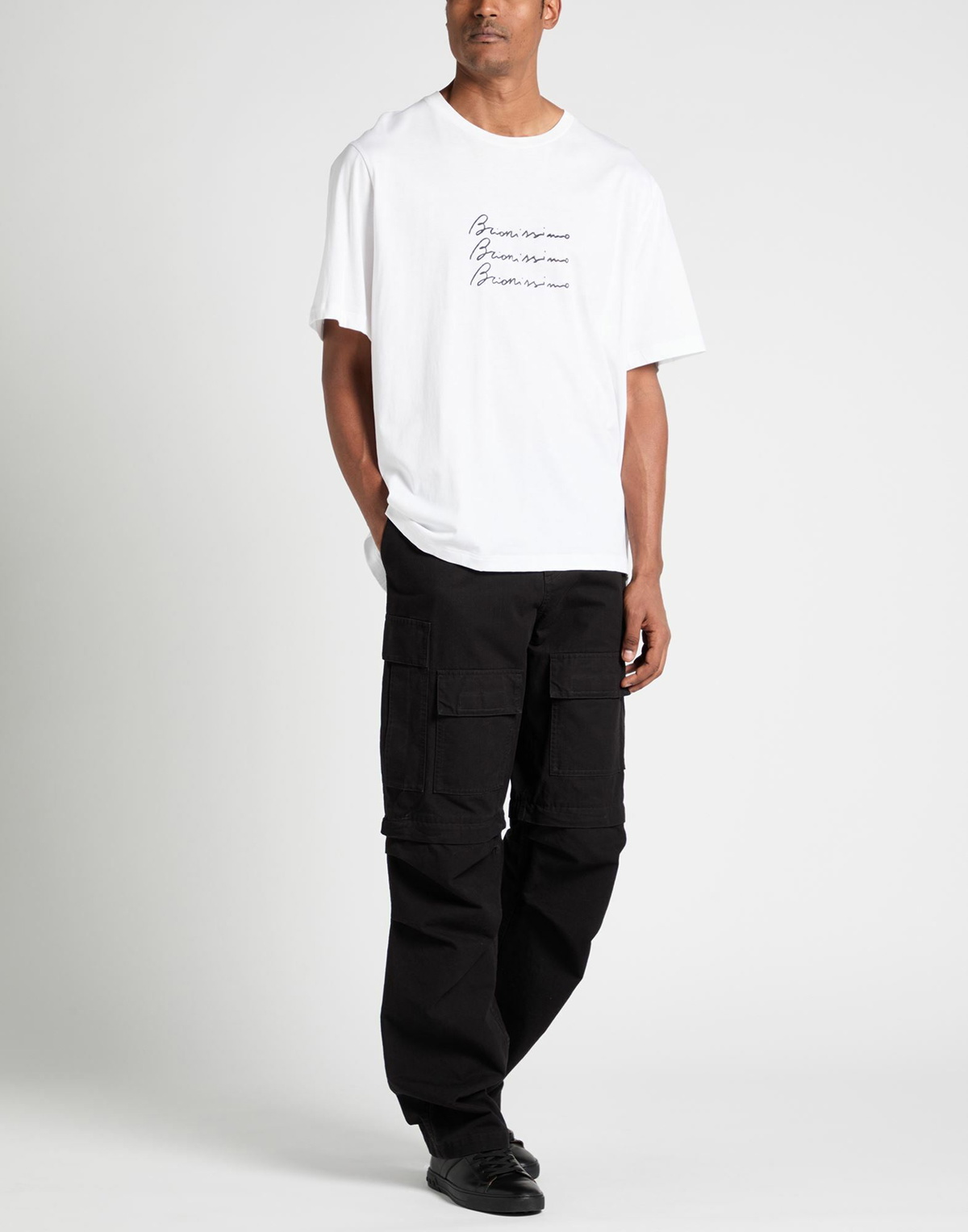 Brioni Mens T-shirt in White