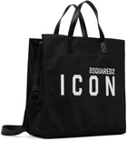 Dsquared2 Black 'Be Icon' Tote Bag