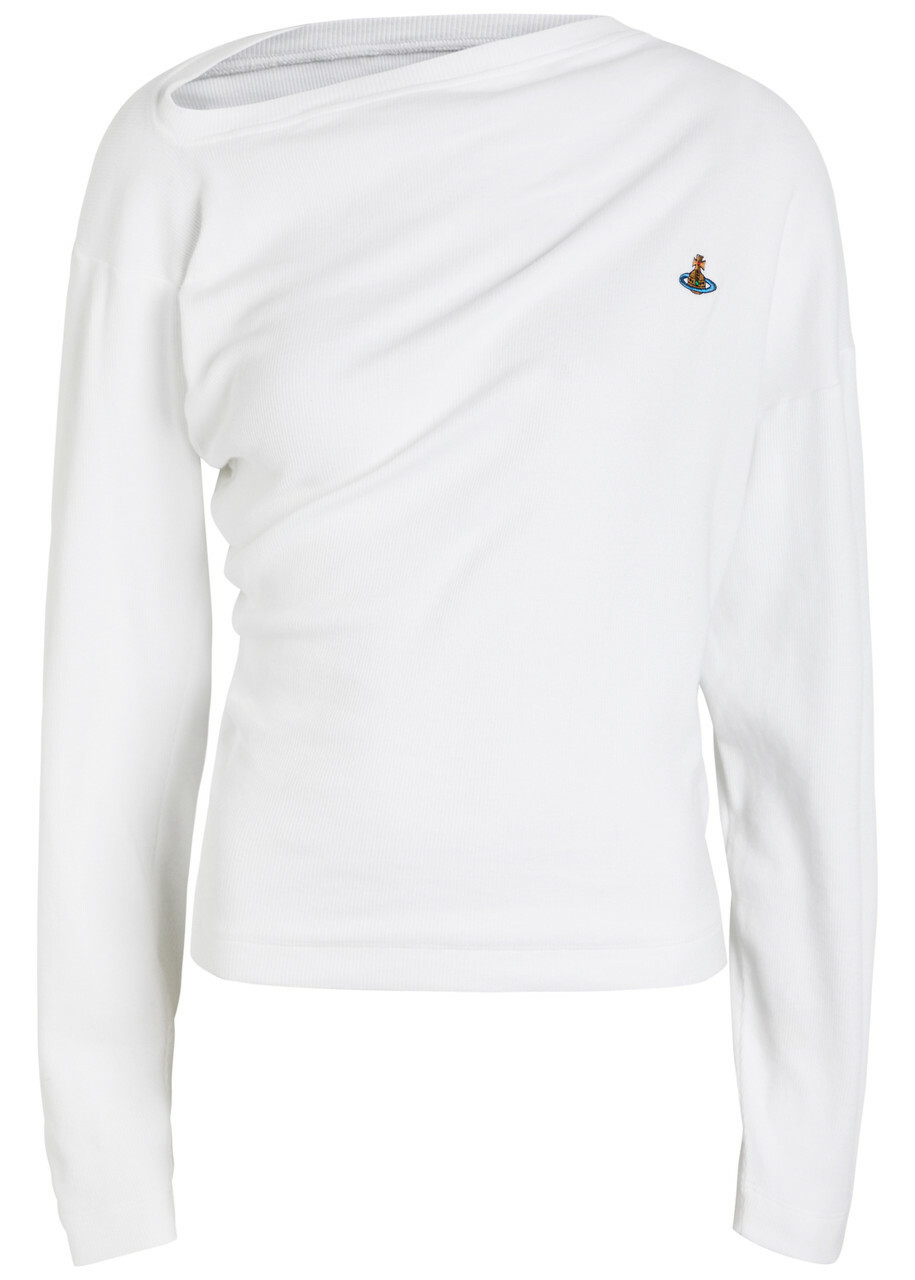 ✴︎Vivienne Westwood Long sleeve T-shirt✴︎ Palace x Vivienne Westwood Raglan Longsleeve White/Black