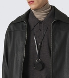 Lemaire Leather necklace