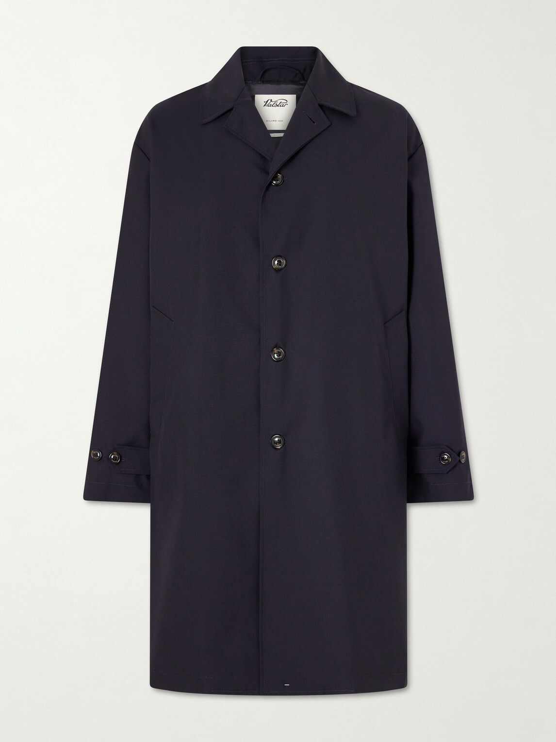 Valstar - Wool Trench Coat - Blue