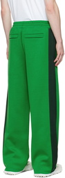 AMI Alexandre Mattiussi Green Ami De Cœur Lounge Pants