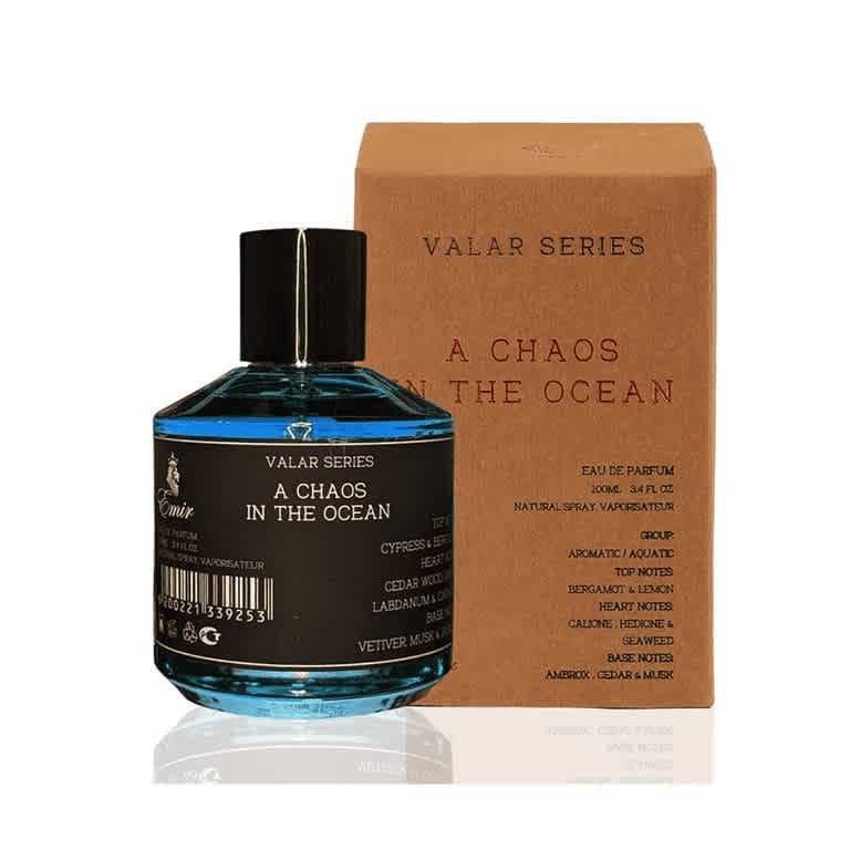 Paris Corner Unisex Emir Valar A Chaos In The Ocean EDP Spray 3.4 oz Fragrances 6200221339253