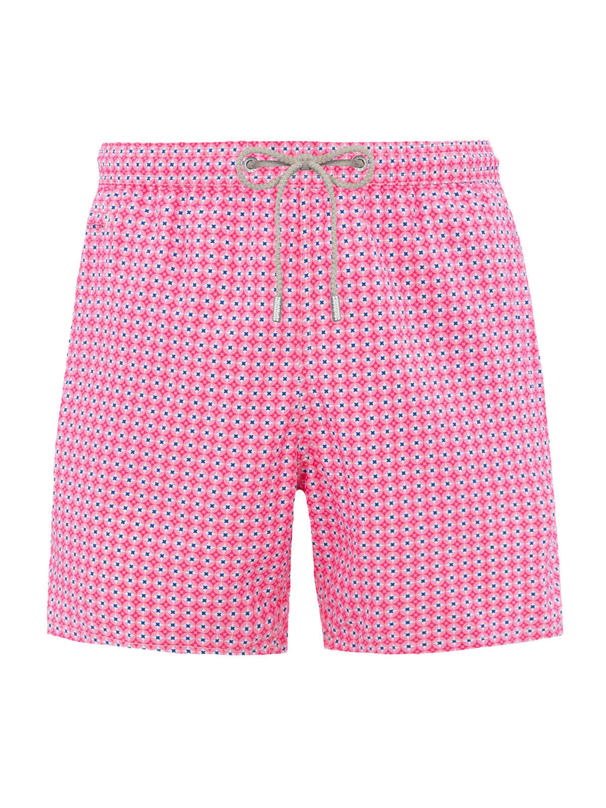 MC2 SAINT BARTH Men Lightweight Swim Shorts Lighting Micro Fantasy Ducky Disco
