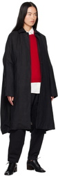 CASEY CASEY Black Atomless Coat