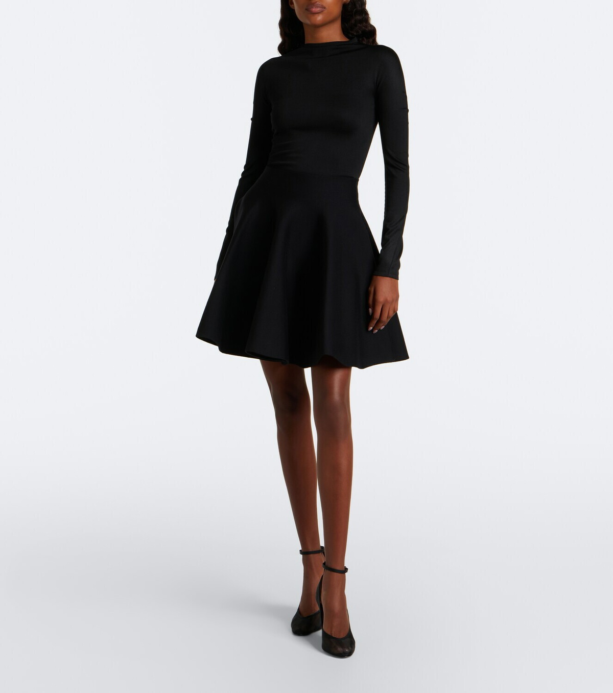 Alaïa Wool-blend miniskirt