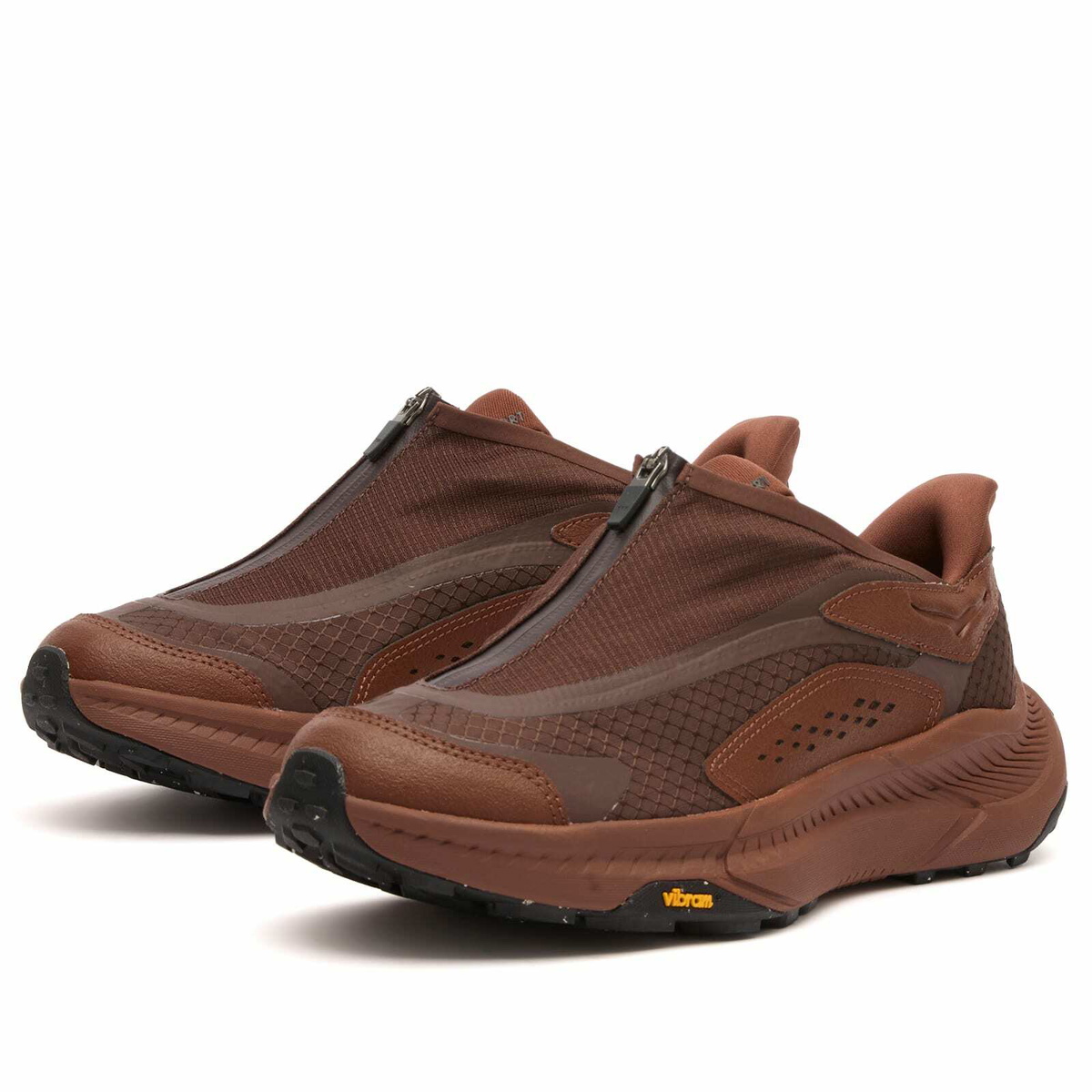 HOKA ONE ONE U Project Transport Sneaker in Mineral Brown/Walnut