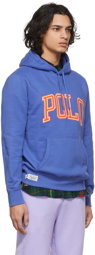 Polo Ralph Lauren Blue RL Fleece Logo Hoodie