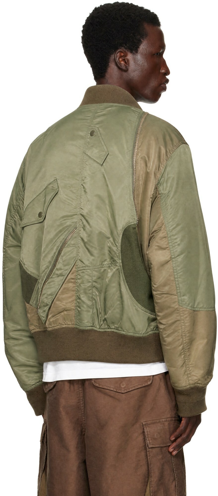 UNDERCOVER Khaki UP2F9201 Bomber Jacket