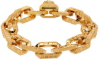 Versace Gold Greca Quilting Bracelet
