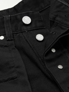 VETEMENTS - Inside-Out Wide-Leg Jeans - Black