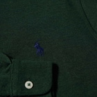 Polo Ralph Lauren Men's Slim Fit Button Down Pique Shirt in Scotch Pine Heather
