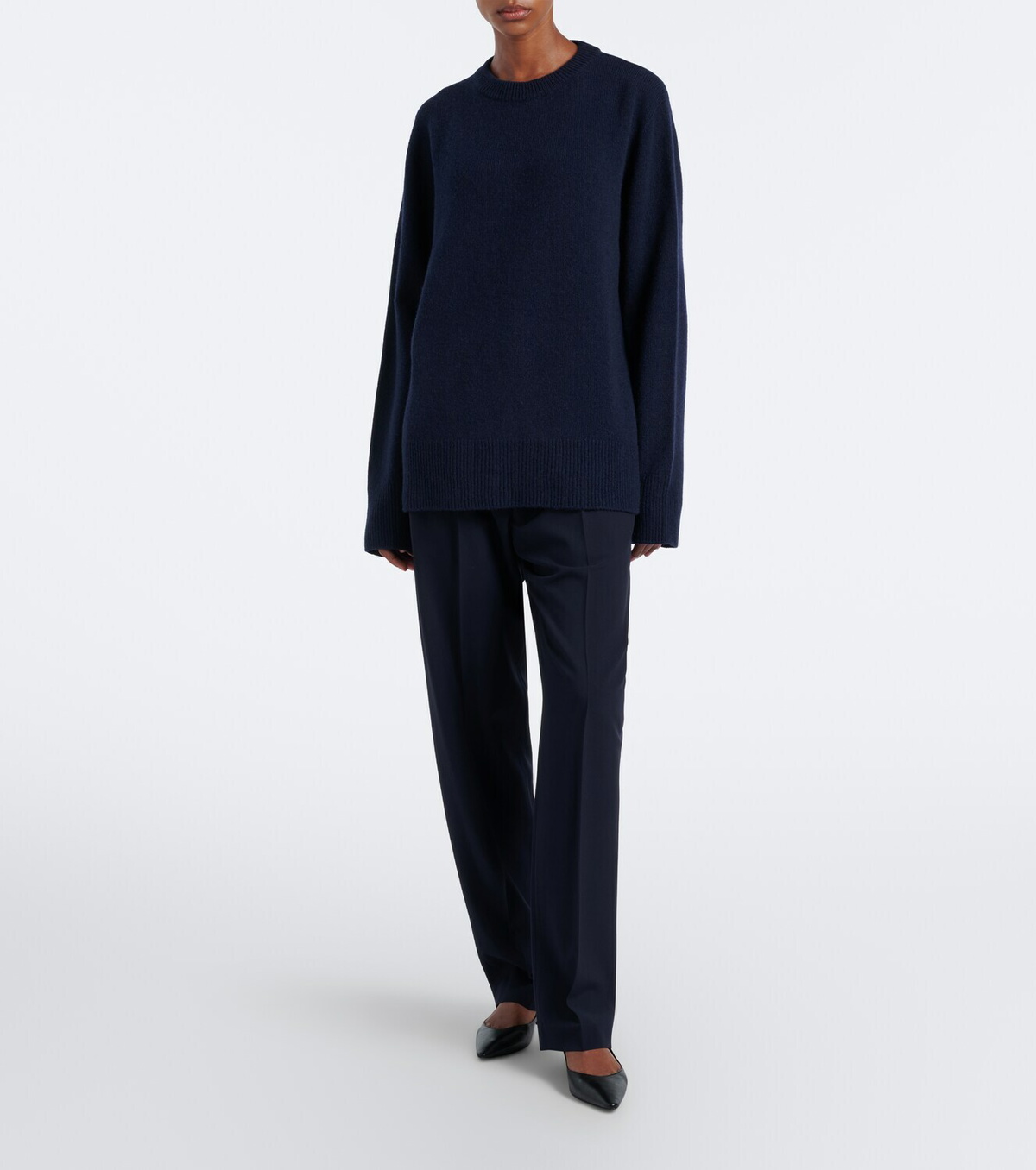 The Row Sibem wool and cashmere sweater