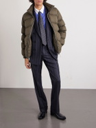 TOM FORD - Padded Quilted Shell Bomber Jacket - Green