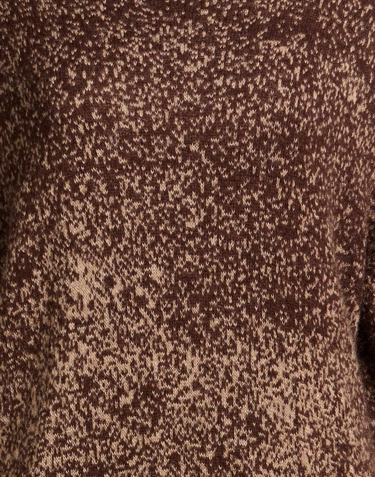 Manila Grace Womens Turtleneck in Brown