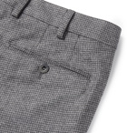 Loro Piana - Grey Slim-Fit Puppytooth Wool and Cashmere-Blend Trousers - Gray