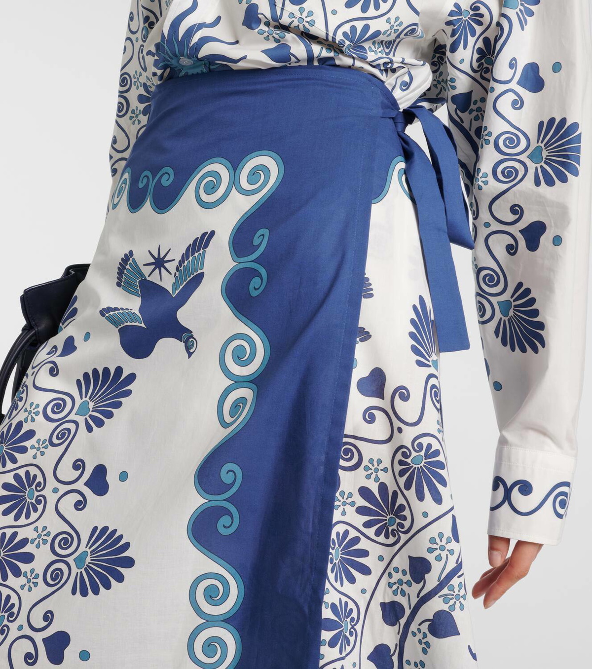 【La DoubleJ】 Flipperプリントコットン maxiスカート La DoubleJ Flipper printed cotton maxi skirt La DoubleJ