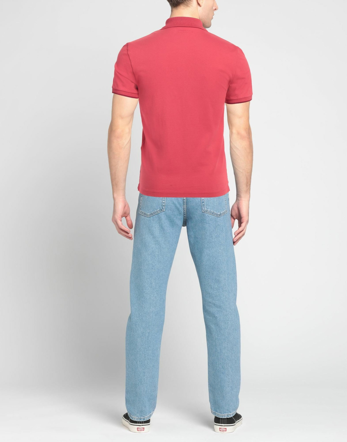Jacob Cohёn Mens Polo shirt in Red