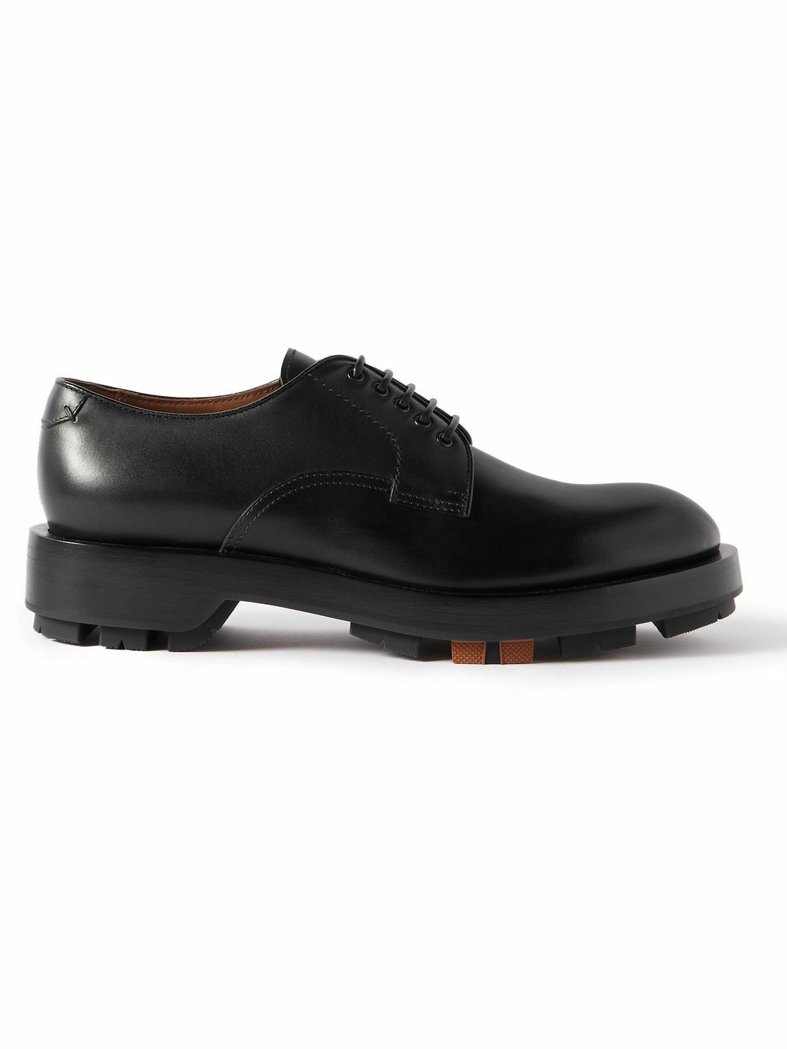 Zegna - Udine Leather Derby Shoes - Black Zegna