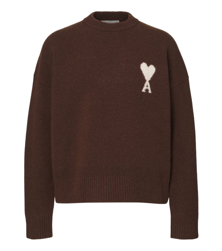 Photo: Ami Paris Ami de Coeur alpaca and wool-blend sweater