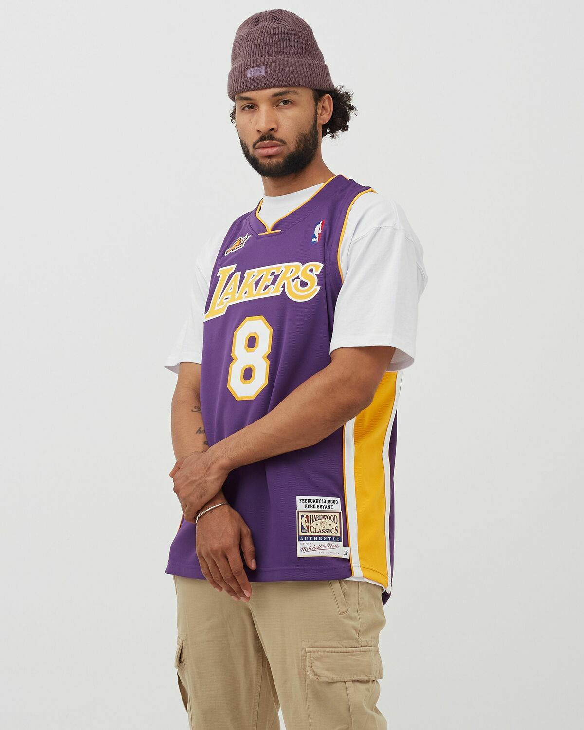 kobe bryant purple jersey 8
