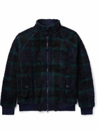 Baracuta - Checked Fleece Jacket - Black