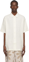 Jacquemus Off-White 'La Chemise Moisson' Short Sleeve Shirt