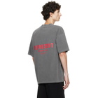 Represent Gray Printed 'Owners Club' T-shirt