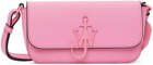 JW Anderson Pink Baguette Anchor Bag