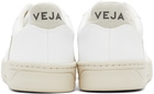 Veja White & Grey V-10 Vegan Sneakers