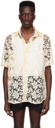 Tokyo James Beige Cotton Shirt