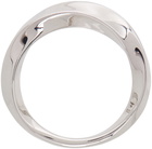 Tom Wood Silver Medium Infinity Band Ring