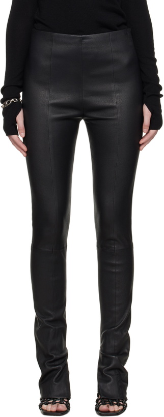 Photo: R2W Black Lega Leather Pants