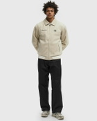 Sergio Tacchini BOROTRA VARSITY JACKET Beige Mens Bomber Jackets/College Jacket
