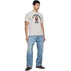 BAPE Gray College T-shirt