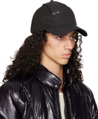 HELIOT EMIL Black Envelop Cap