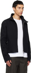 Courrèges Black City Shadow Denim Jacket