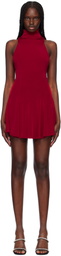 Mirror Palais Red Christy Supermodel Minidress