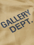 Gallery Dept. - Montecito Logo-Print Cotton-Twill Jacket - Brown