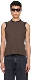 Our Legacy Brown Bro Tank Top