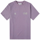Carrier Goods Men's Globe T-Shirt in Purple Sage