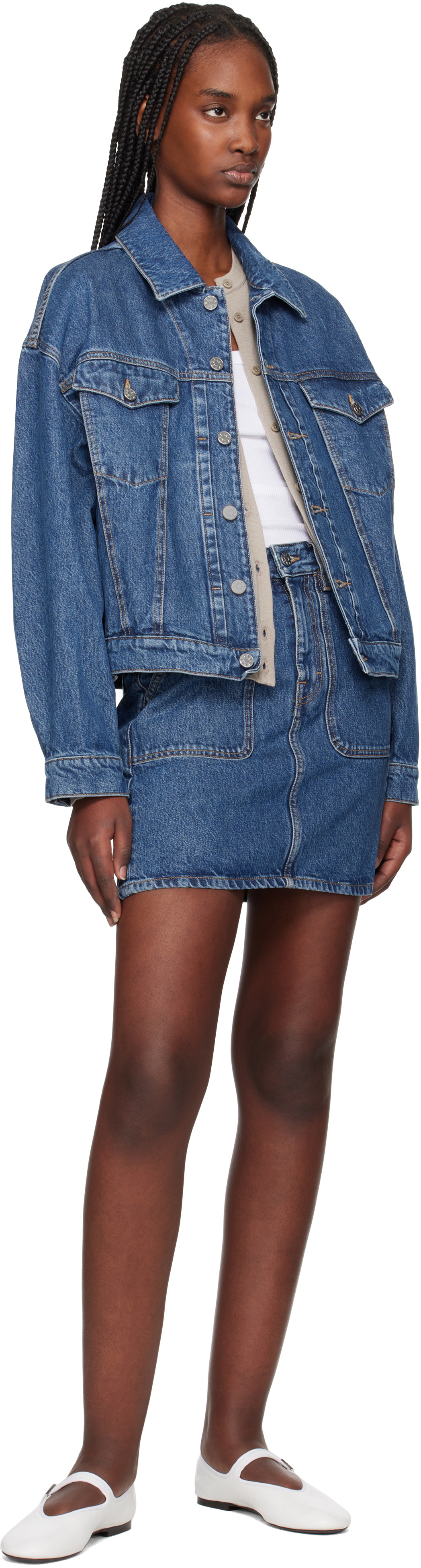 Filippa K Blue Relaxed Jean Denim Jacket