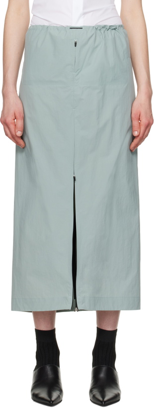Photo: JOHANNA PARV Green Cover Midi Skirt