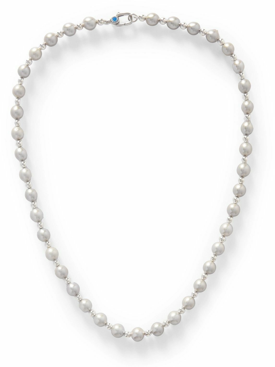 Photo: POLITE WORLDWIDE® - Silver, Pearl and Enamel Necklace