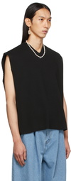 Camiel Fortgens Black Rib Spencer V-Neck