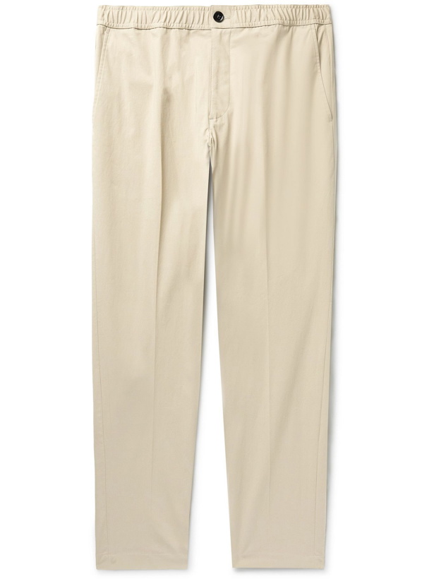 Photo: Theory - Mayer Stretch-Cotton Trousers - Neutrals