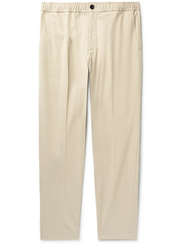 Photo: Theory - Mayer Stretch-Cotton Trousers - Neutrals