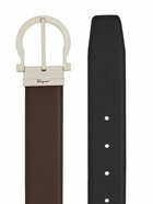 FERRAGAMO - Gancini Leather Adjustable Belt