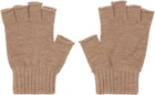 Isabel Marant Taupe Blizzi Gloves