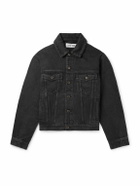 LOEWE - Anagram Logo-Appliquéd Denim Jacket - Black